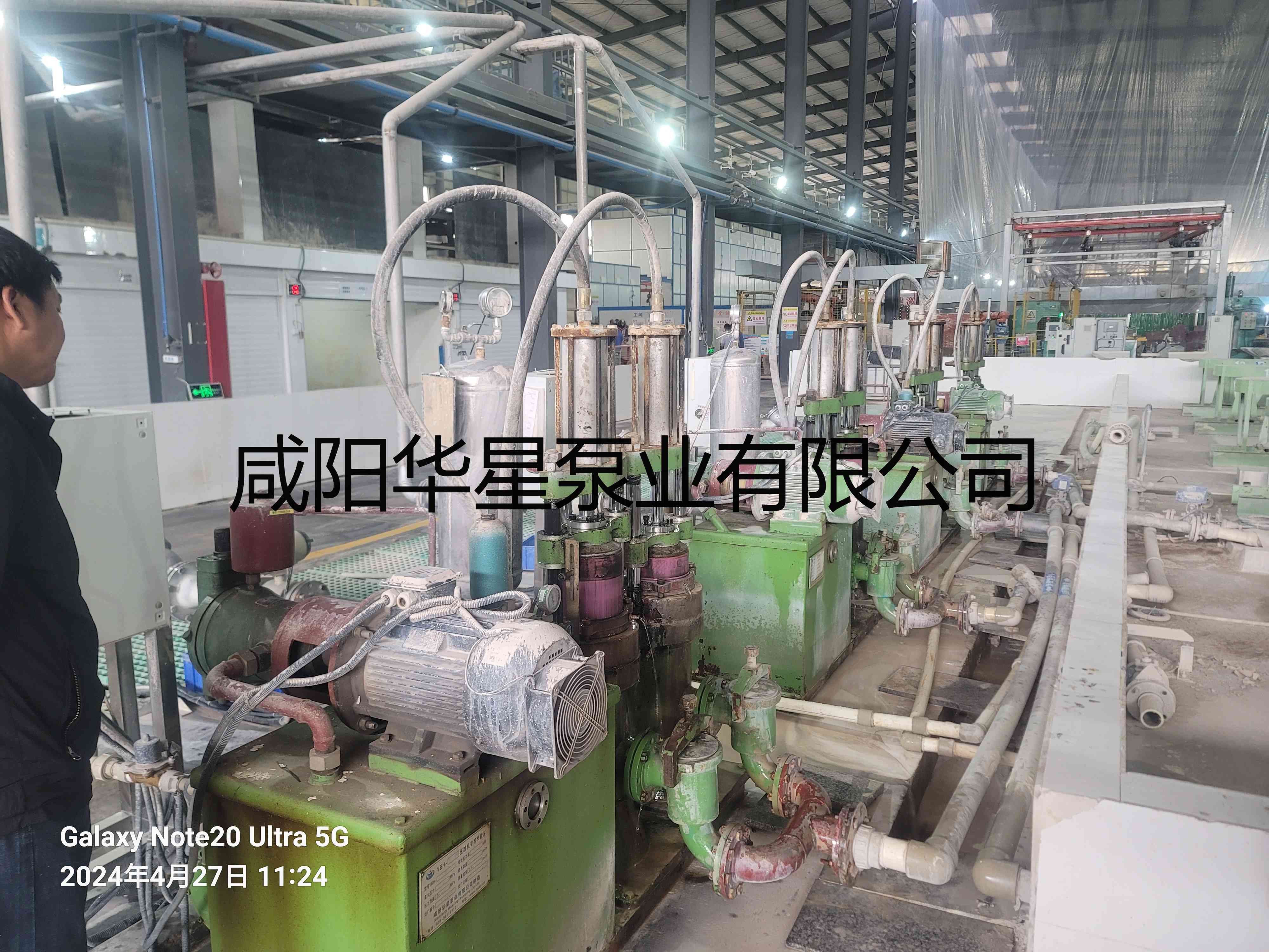 華星陶瓷柱塞泵在電瓷廠使用現場 華星陶瓷柱塞泵在電瓷廠使用現場